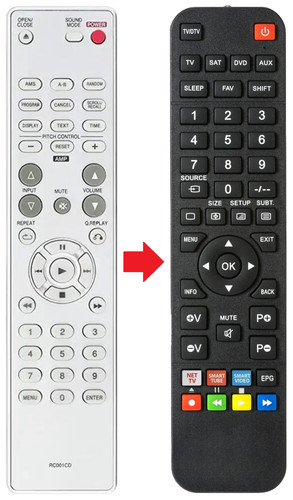 Telecomando adatto per marantz - adatto,