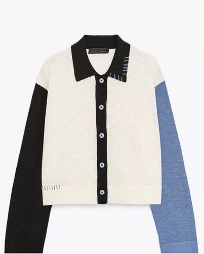 Cardigan zara panna taglia - cardigan, m