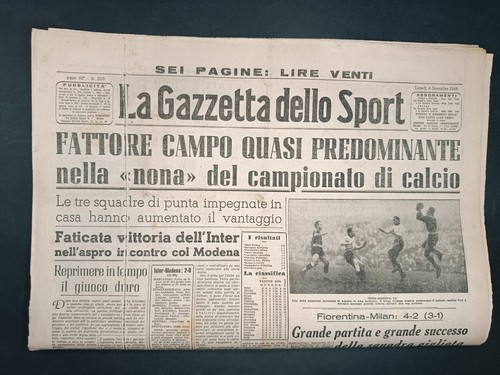 Gazzetta dello sport 263 - gazzetta,