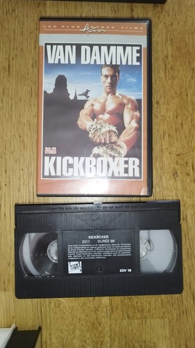 Vhs kickboxer fox video jean - kickboxer,