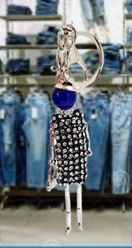 Porte clés femme robe - femme, en