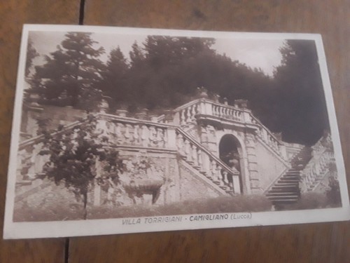 Cartolina originale 1929 lucca - cartolina,