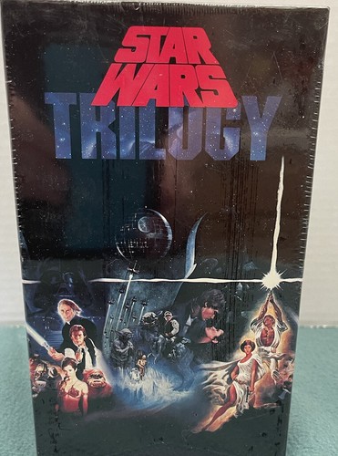 Star wars trilogy vhs - trilogy, box