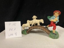Statuina  presepe vintage in pasta 8cm
