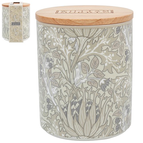 Ceramic storage canister jar - storage,