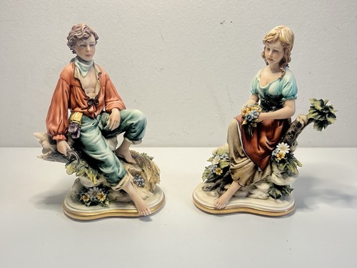 Vintage capodimonte porcellane - capodimonte,