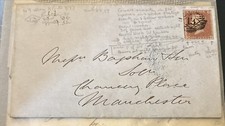 lettera per Manchester scritta