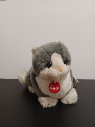 Trudi peluche gatto bianco - trudi,