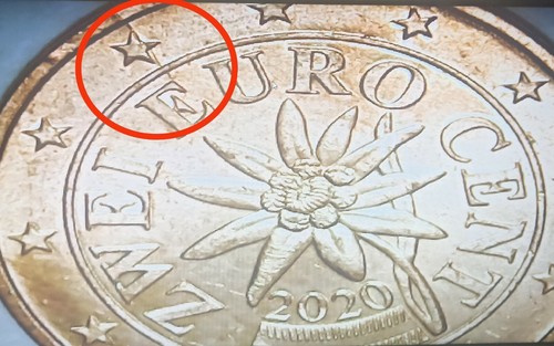 Errore euro cent 2020 - euro,