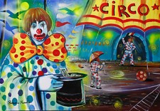 MUSSOLINI ROMANO OLIO SU TELA Cm. 70 X 100 ARCHIVIATO