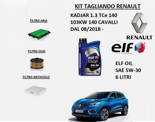 Kit tagliando filtri olio - kit,