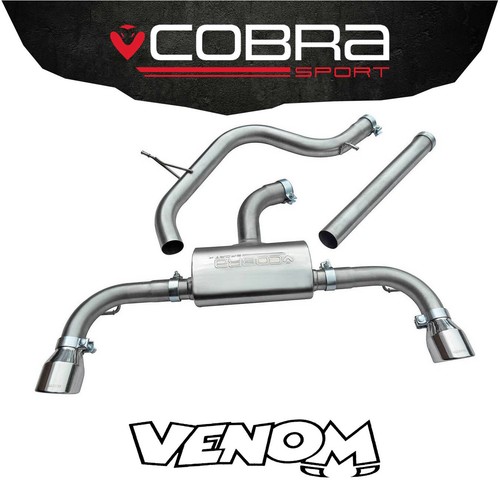 Scarico cobra cat back - 3",