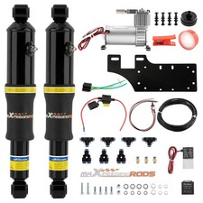 Kit Sospensioni Pneumatiche Ammortizzatori Air Ride Suspension per Harley Touring 1994-2020