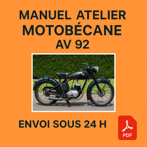Manuel atelier motobécane - manuel,