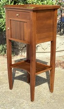 ?Meraviglioso Tavolino Guéridon Serrandina Noce Antico Luigi XVI ?