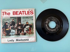 Vinile 45 Giri The Beatles - Lady Madonna / The Inner Light - Parlophon Milano