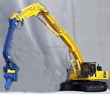 per KOMATSU PC450LC-8 Pile Driver (testa blu) 1:50 Camion Modello Precostruito
