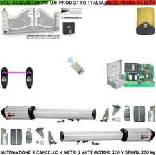 Kit Automatismo Cancello 4