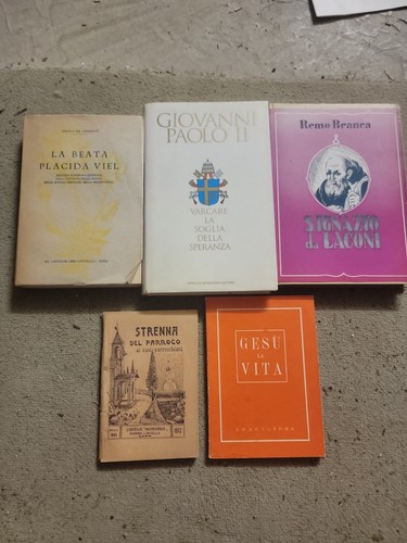 Lotto libri religiosi - libri,