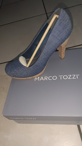Decollete donna jeans - jeans, marco
