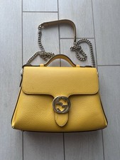 Gucci Borsa a Mano Donna Logo Pelle Dollar Calf Mod. 510302