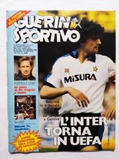 GUERIN SPORTIVO 19-1985 +FILM ELIO DE ANGELIS EVERTON PETER REID +POSTER ROMA