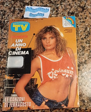 TV SORRISI E CANZONI 34 1984-Isabella Ferrari-Nino D'Angelo-Venditti-Linda Gray