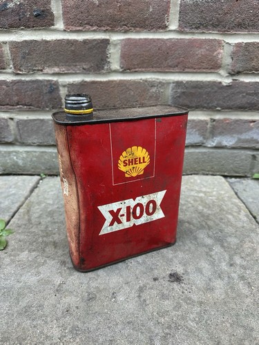 Vintage shell 100 motor oil - shell, x-100
