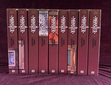 Monster Manga lotto volumi 1-9 serie completa Naoki Urasawa