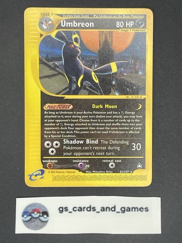 Umbreon 147 non holo rara - umbreon,