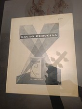 PUBBLICITA'   CACAO PERUGINA  ADVERTISING Anni 30