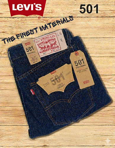 Jeans uomo levi 501 denim - uomo,