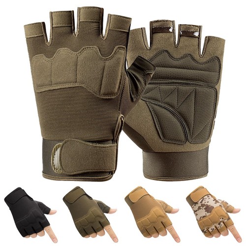 Tactical half finger gloves - tactical,