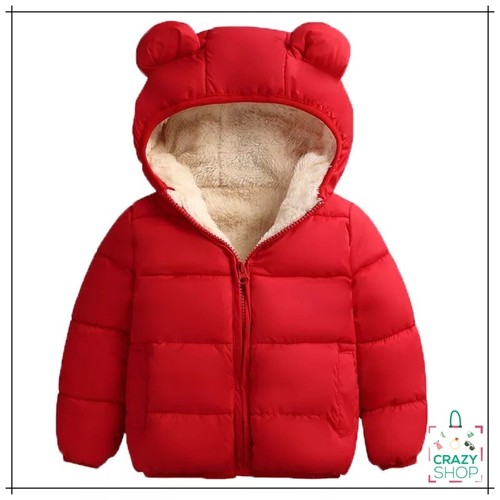 Giubbino orecchie orsetto kids - orecchie,