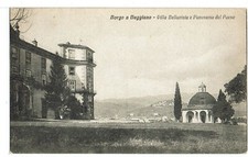 Pistoia - Borgo a Buggiano - Villa Bellavista e panorama del Paese - fp nv