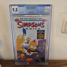 Simpsons comics cgc 9 - simpsons,