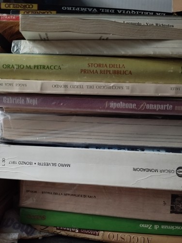 Lotto libri storia fascismo - lotto,