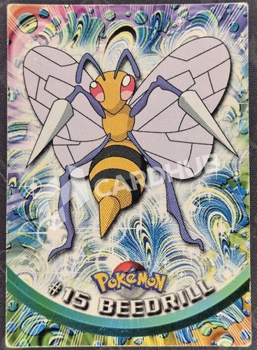 Carta pokemon topps beedrill - topps,
