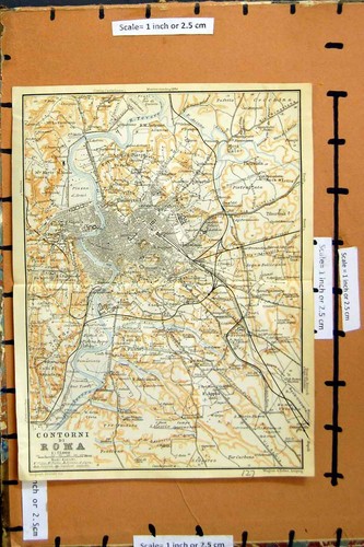 Antica stampa originale - stampa, 1909