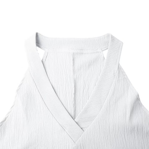 Abito smanicato sciolto - , da