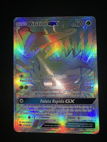 Carta pokémon virizion - virizion, gx