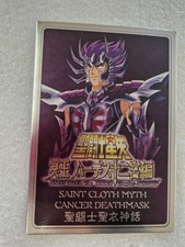 SAINT SEIYA - Myth Cloth Metal Plate Death Mask Cancer / Cancro Surplice Bandai