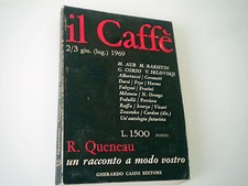IL CAFFE ' LETTERARIO E SATIRICO 2/3 LUGLIO 1969 POST FUTURISMO