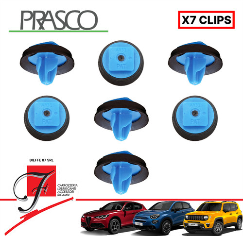 Clips fissaggio modanature - clips,