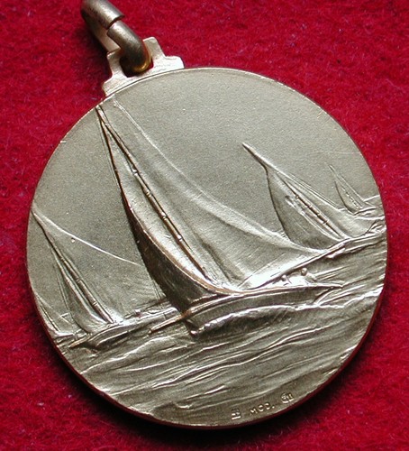 Medaglia societa nautica - medaglia,