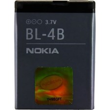 Nokia BL-4B  -  Batteria Cellulare Li-ion 3,7V - Ricambio Originale Nokia