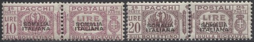 Somalia 1928 pacchi postali - pacchi,