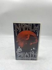 Napalm Death Live Corruption VHS - Earache Video Pal 1990 Metal Ex Condition PAL