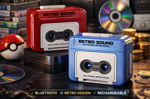 Altoparlante bluetooth retrò - bluetooth,