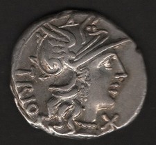 DENARIO CN. LUCRETIUS TRIO 136